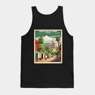 Santa Clara del Cobre Michoacan Mexico Vintage Tourism Travel Retro Tank Top